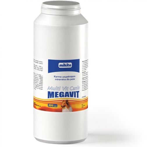 Mikita Multi Vit Canis Megavit 400 Tabletek