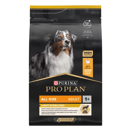 Purina Pro Plan Light Sterilised Adult 3kg