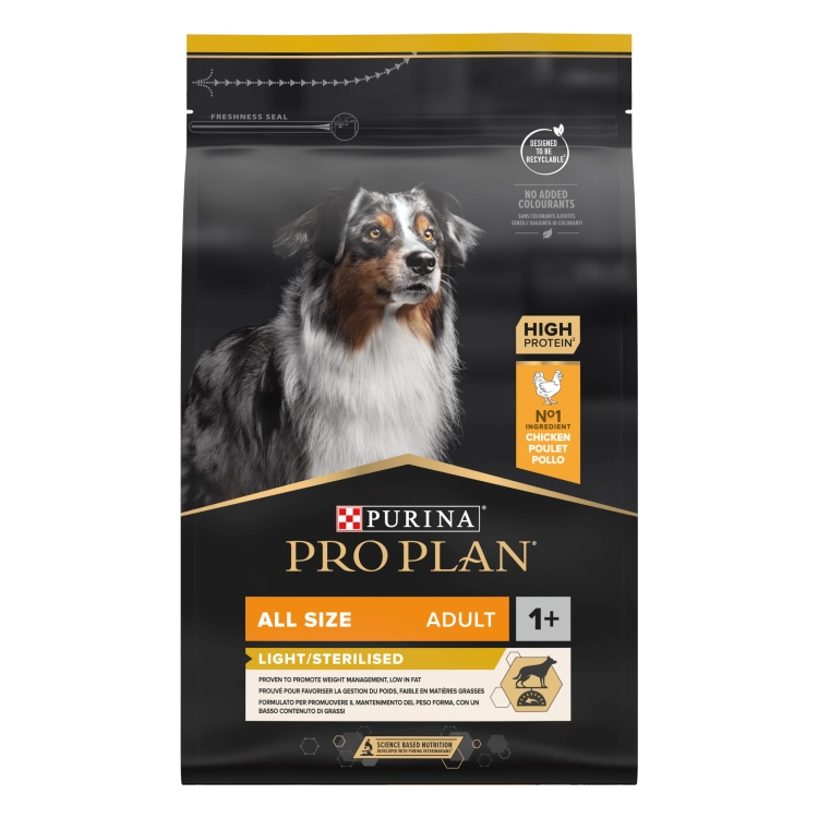Purina Pro Plan Light Sterilised Adult 3kg