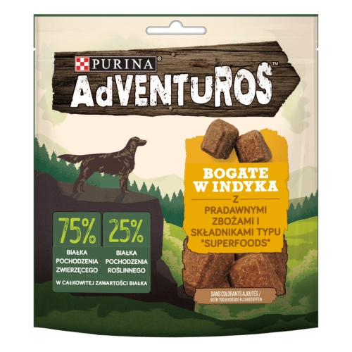 Purina Adventuros Indyk 90g Przysmak Dla Psa